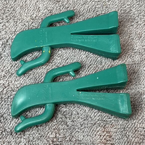 Vintage 80s Gumby and Pokey Mini 3 inch Figure Set Jesco Prema Toy Hong Kong - Picture 6 of 9